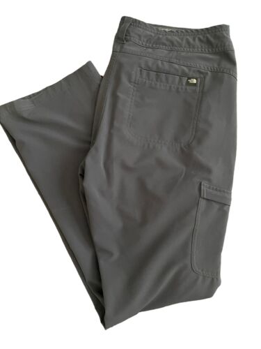 The North Face Women's Gray Lined Hiking Pants Size 12 Hiking Athleisure - Picture 1 of 8