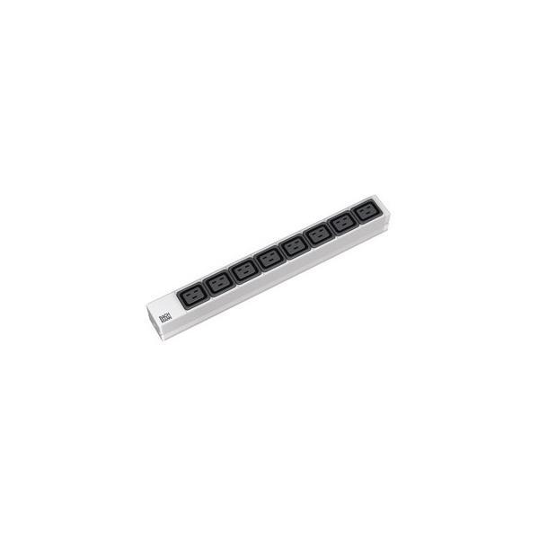 3161862 Bachmann Bachmann 333.815 8presa(e) AC 1U Nero, Grigio, Argento unità di