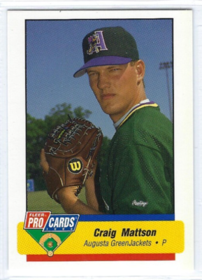 1994 Augusta GreenJackets (Class-A Pittsburgh Pirates) Craig