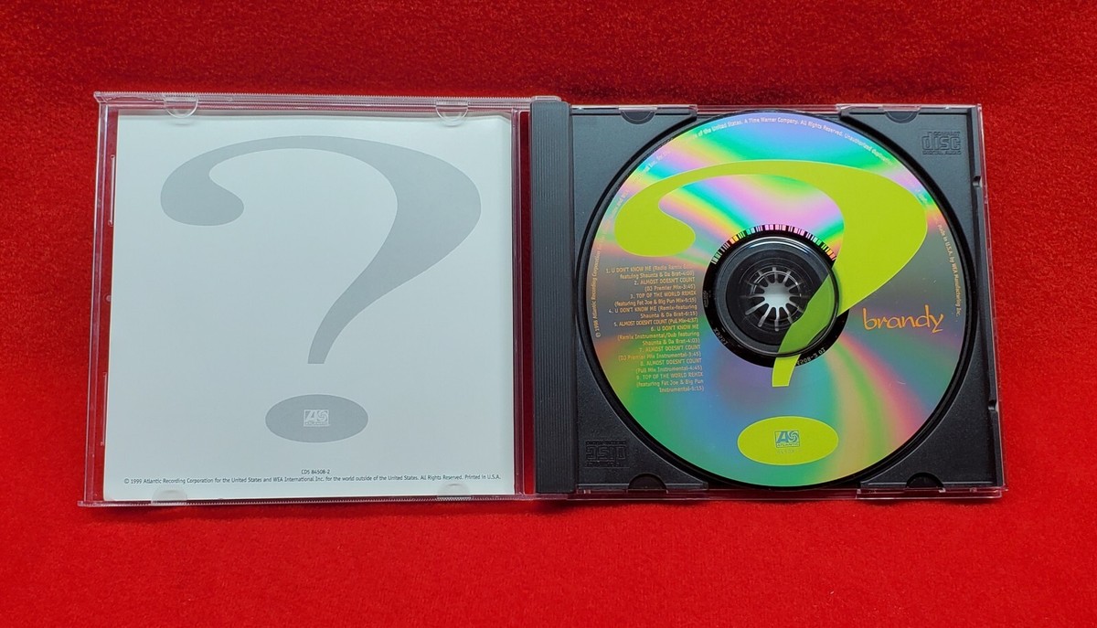 Brandy U Dont Know Me Like U Used To Remix EP CD Shaunta Da Brat