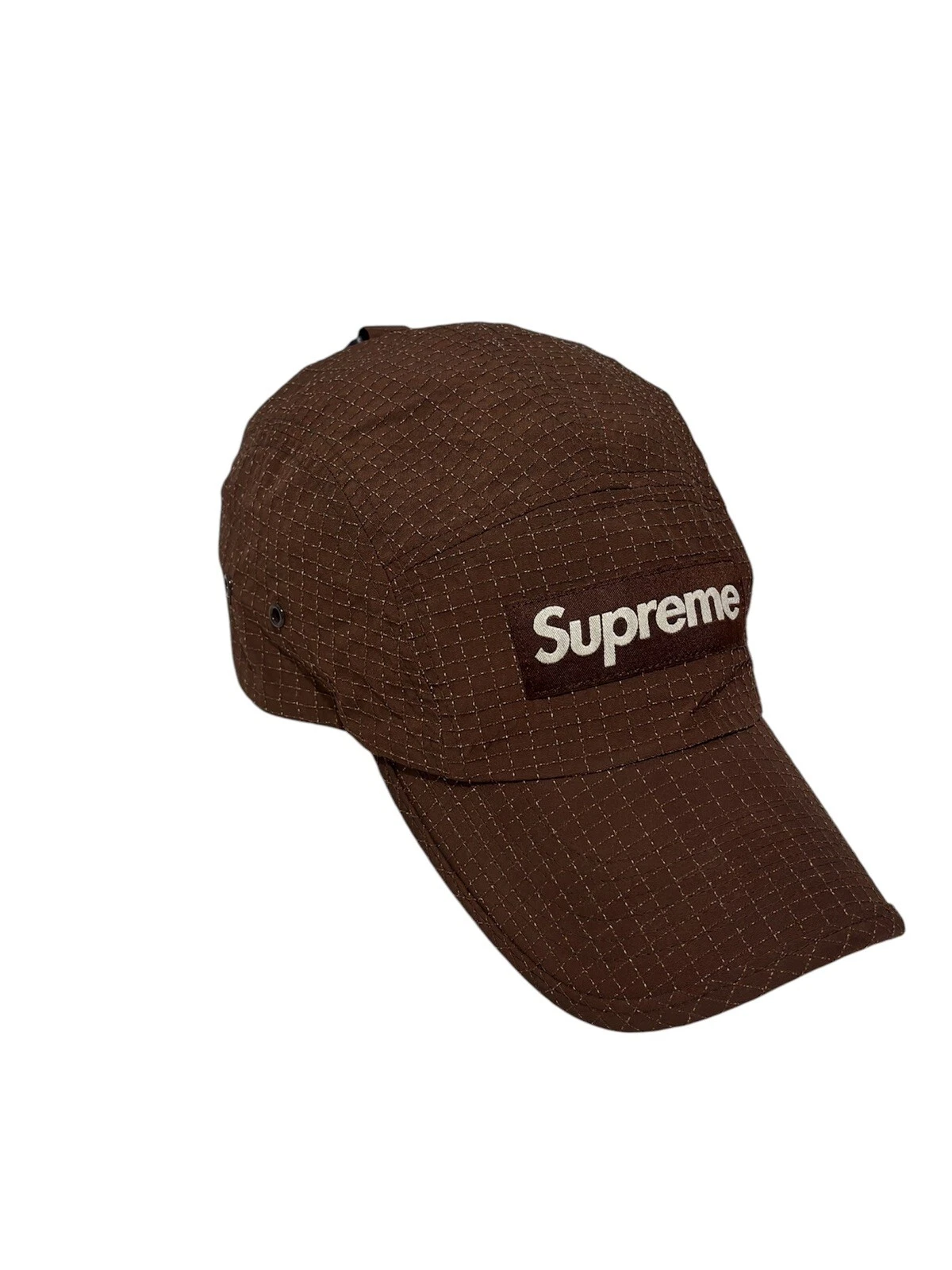 Casquette de camp Supreme Glow Ripstop couleur marron (FW22) *Authentique*