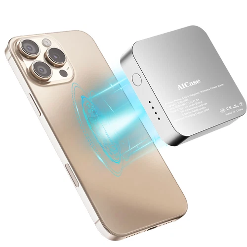 Magnetic Wireless Power Bank Magsafe Battery Pack for iPhone 16 15 14 13 Pro Max