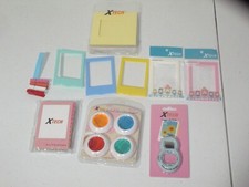 Polaroid Fujifilm Instax XTech Lot Film Accessories Frames Color Close Up Lenses