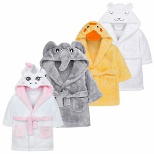 baby unicorn dressing gown