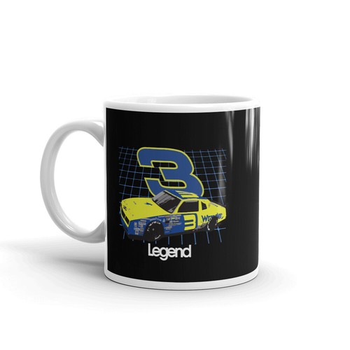 Dale Earnhardt Wrangler Vintage Race Car Custom Mug - Picture 2 of 3