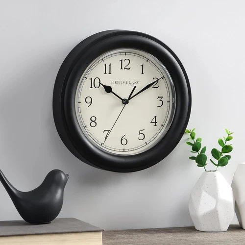 Firstime & Co. Essential Wall Clock, Small, 8.5 In