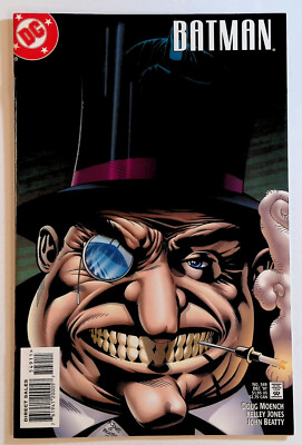 Batman 549 Penguin Face Cover Bruce Wayne DC Comics