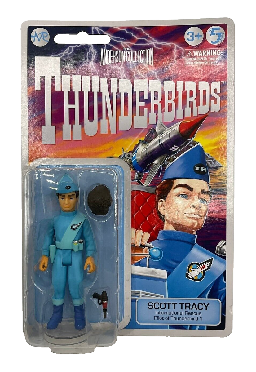 Thunderbirds Scott Tracy 14インチ　シリアルナンバー有 THUNDERBIRDS ACTION FIGURE SCOTT TRACY 100% COMPLETE 1992
