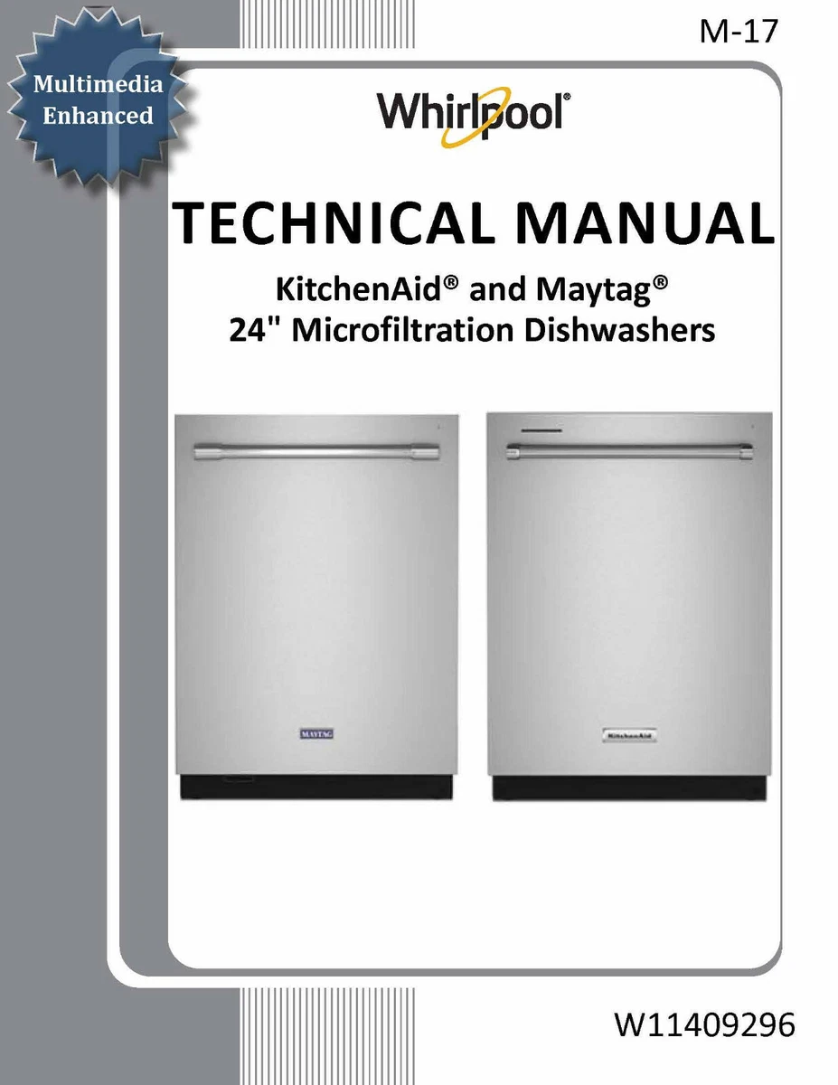 billede bruger lounge Kitchenaid KDTM604KPS and KDTM604KPS0 Service Manual/Repair Manual PAPER  AND PDF | eBay