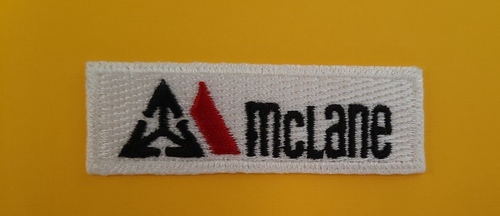 McLane Company Distribution ~ Parche bordado ~ 3/4" x 2 1/2" - Imagen 5 de 5