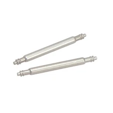 StrapsCo Stainless Steel 1.8mm Thick Spring Bars Set Watch Band Buckle Part