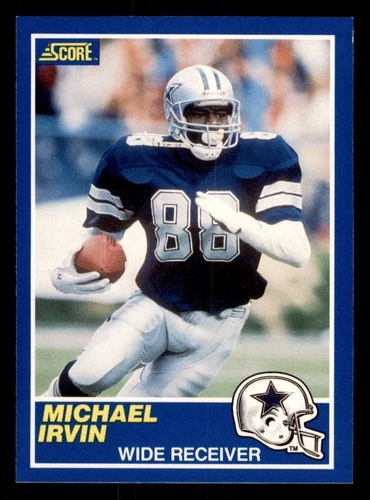 1989 Score #18 Michael Irvin EXMT