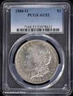1886-O $1 Morgan Silver Dollar PCGS AU 53