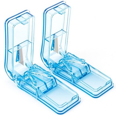 2PCS Pill Cutter, Professional Pill Splitter for Cutting Small Pills or Large Pi