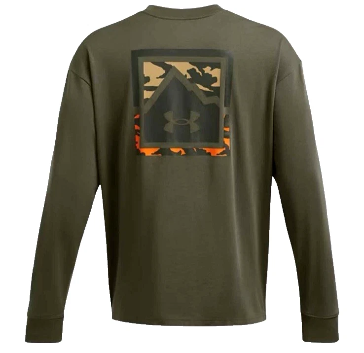Under Armour Outdoor Mountain Long Sleeve Men's Shirt Sz XL Marine Green
