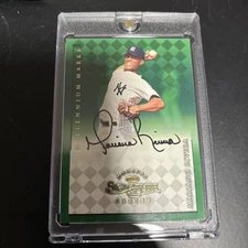 Mariano Rivera 1998 Donruss Signature Autograph Auto New York Yankees HOFer