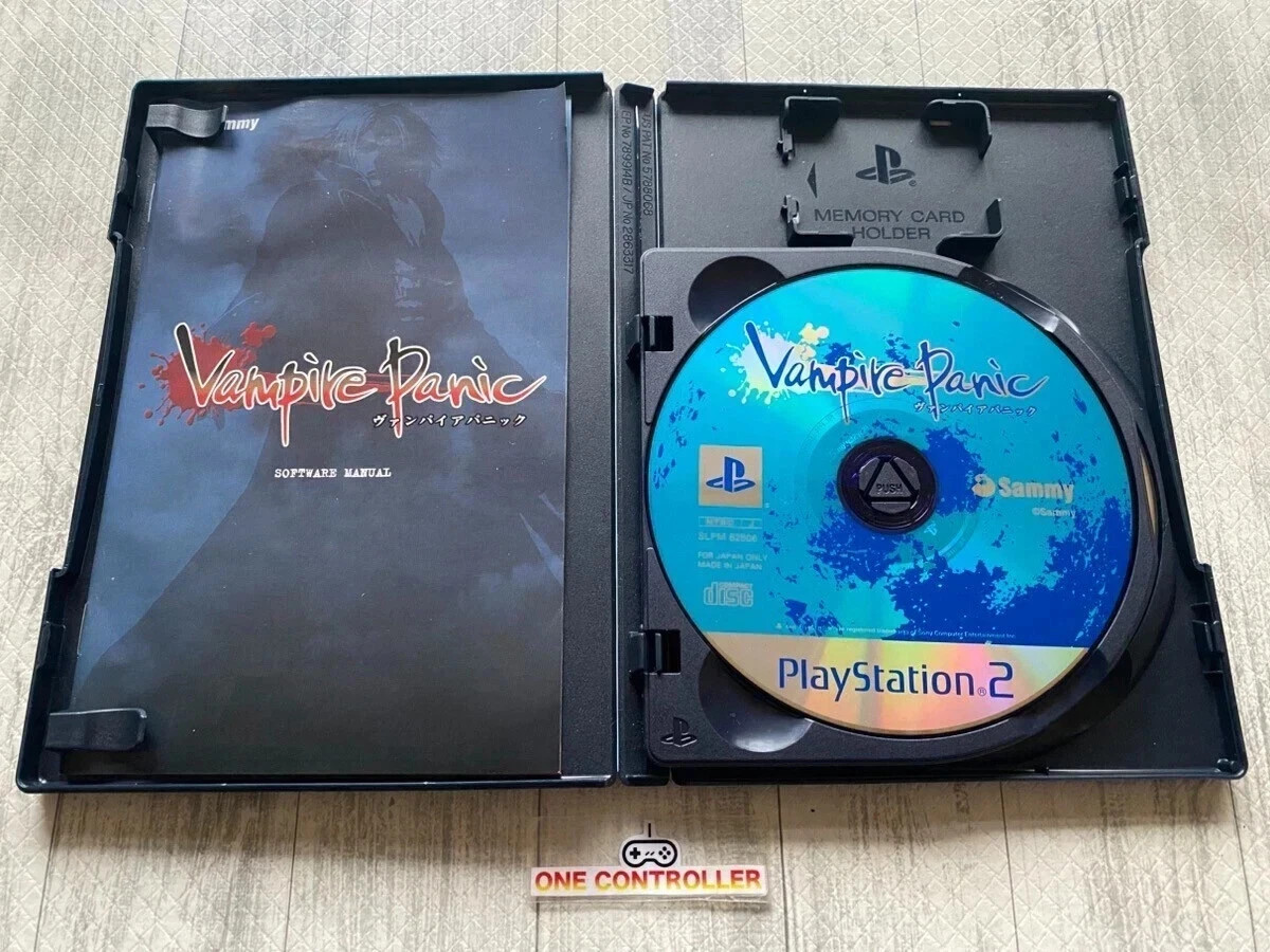 SONY PS2 Get Backers & 7 Blades & Gantz The Game & Vampire Panic