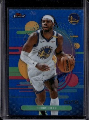 2025-26 Finest #126 Buddy Hield Blue Refractor #/150