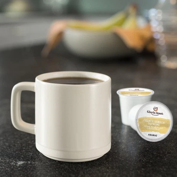 Gloria Jean's French Vanilla Supreme Coffee, Keurig K-Cups, 96 Count - Image 4 of 4