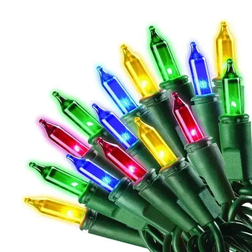 Christmas String Lights 300-ct 62' ft Multicolor, Celebrations 48151-71 (2-PACK) - Image 3 of 4