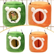 Warm Bird Nest Convenient Velvet Bird Bed Nest for Cockatiels Budgies Conure