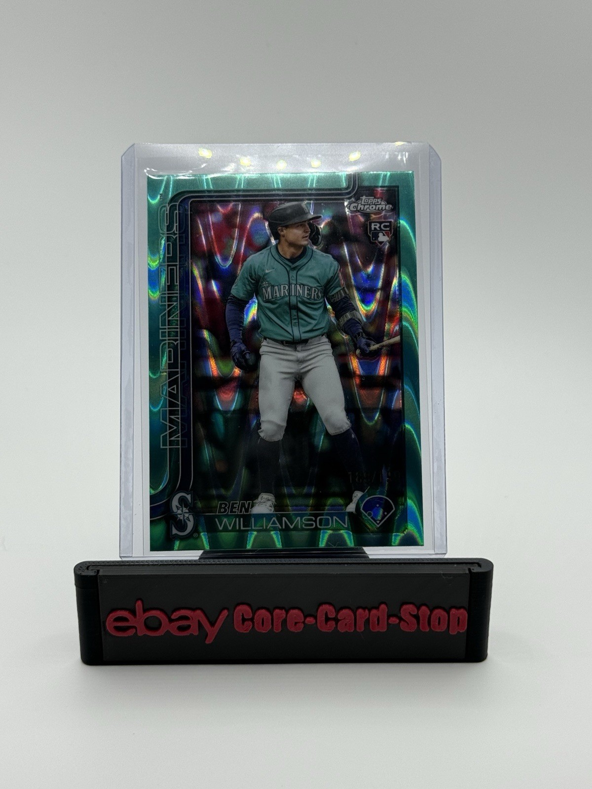 Ben Williamson 2025 Topps Chrome Update - #USC168 Aqua Wave Refractor /199