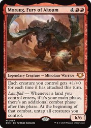 Moraug, Fury of Akoum #89 Commander: Edge of Eternities