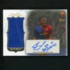 2025-26 Topps Forever Samuel Eto'o Home View Auto Seat Relic Barcelona 6441