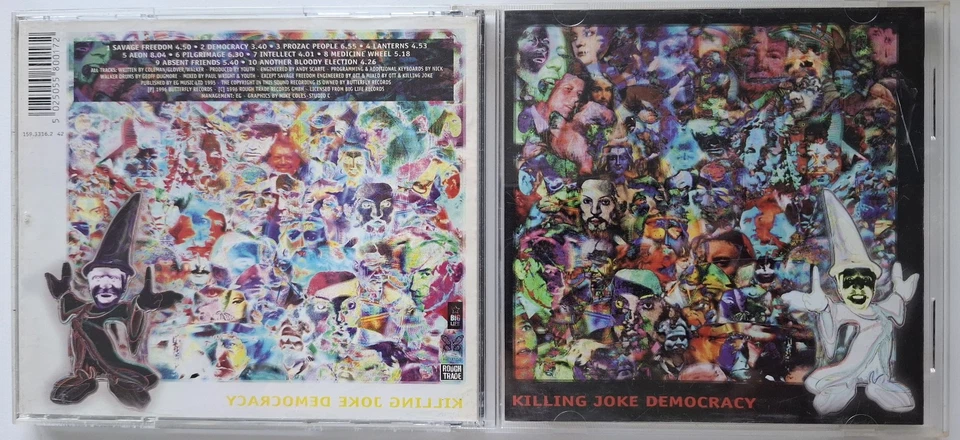KILLING JOKE   -   DEMOCRACY   -   UK  CD  1996 - Bild 1 von 1