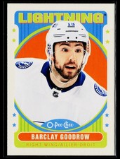 2021-22 O-Pee-Chee #497 Barclay Goodrow Retro Tampa Bay Lightning