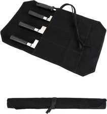 HERSENT Chef'S Knife Roll Bag,Portable Travel Chef Knife Case Carrier Storage Ba