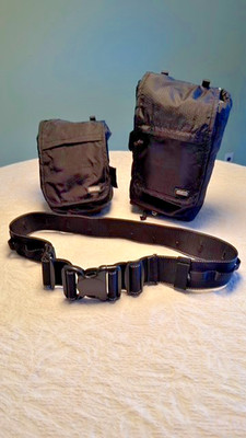 Think Tank Pro Speed Belt V3.0 Modular Camera Belt Accessory System + 2 pouches 