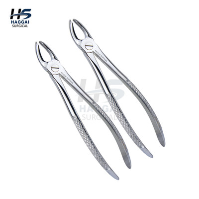 Tooth Removal Forceps #18   Stainless Steel Non-Slip Grip Tool (set of 2 Pcs)