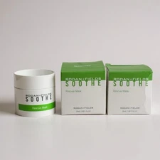 Rodan + Fields Soothe Rescue Mask 1.69 oz x 2 NEW Sealed Duo Soothing Facial