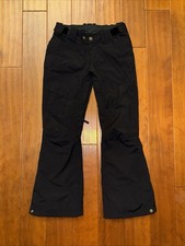 The North Face Hyvent Snow Pants Women Size Small Black Ski Snowboard Waterproof