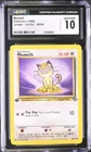 Pokemon Jungle 1st Edition Meowth 56/64 Non Holo CGC 10 GEM MINT