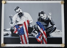 Mr Brainwash Recovery Plan Limited Edition Screenprint USA Chaplin Authentic 