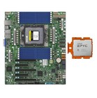 New ListingAMD EPYC 9124 16c 32t 3.0GHz CPU + Supermicro H13SSL-N Server Motherboard sp5