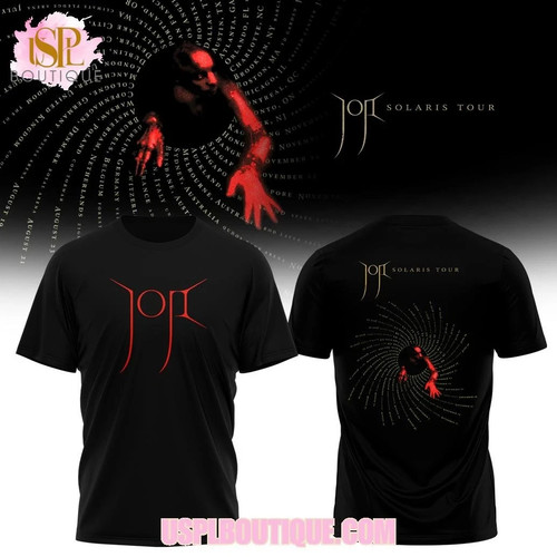 T-shirt 2 lati Joji Solaris Tour 2026 cotone nero tutte le taglie L390 prezzo ebay