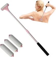 EASACE Lotion Applicator for Back,Portable 21inch with Pink 