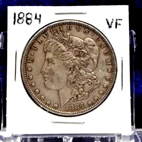 1884 Very Fine - Morgan Silver Dollar