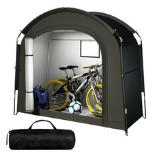 Bike Storage Tent Shed for 2-3 Bikes Outdoor Portable 210D Oxford Thick PU4000