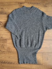 Benetton Womens Sz 44 Vintage Made In Italy Styled in Europe Wool Sweater