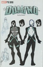 Domino #1 Unknown Design Variant VF 2018 Stock Image