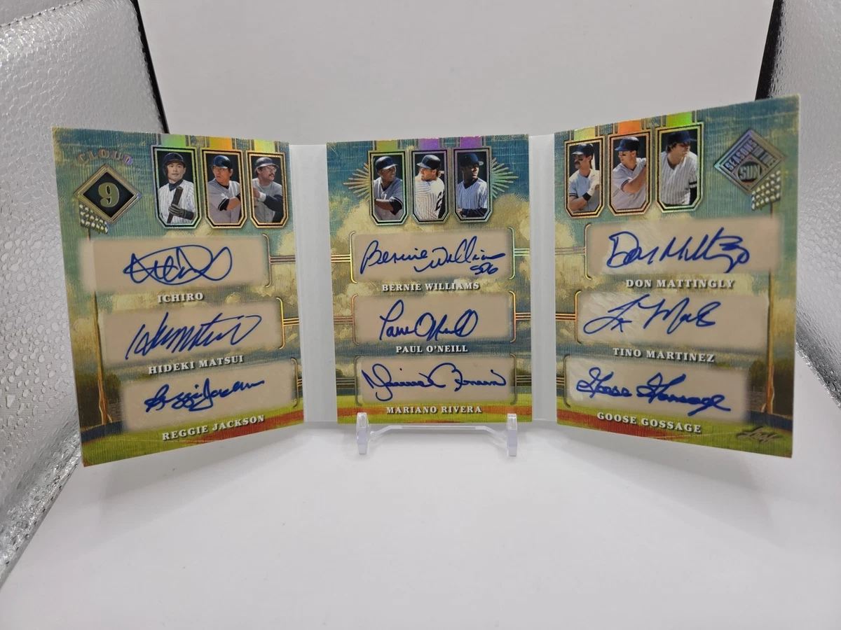 Leaf Ichiro Suzuki Autographed Baseball Sports Trading Cards