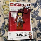 LEGO Star Wars Poe Dameron LEDLite Keychain Flashlight New Rare Retired Pilot