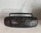 Emerson AC2351 Double Cassette Boombox (Used, Good Condition) |tested