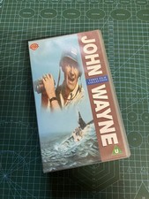 JOHN WAYNE 3 FILM BOX COLLECTION VHS VIDEO