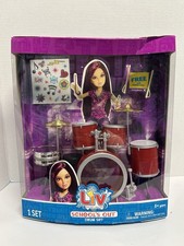Spin Master Liv Schools Out Drum Set Doll Pla...