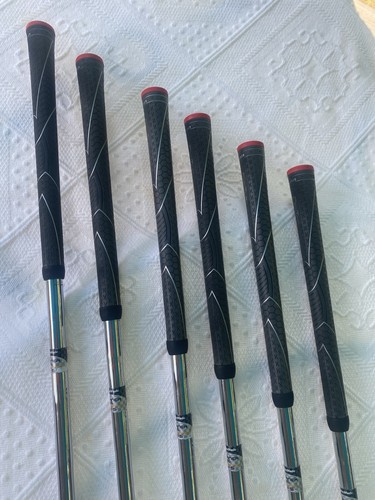 TaylorMade BURNER PLUS Irons 5-PW, BURNER 85 Steel FLEX S WINN DRI-TAC Grips - Picture 7 of 8